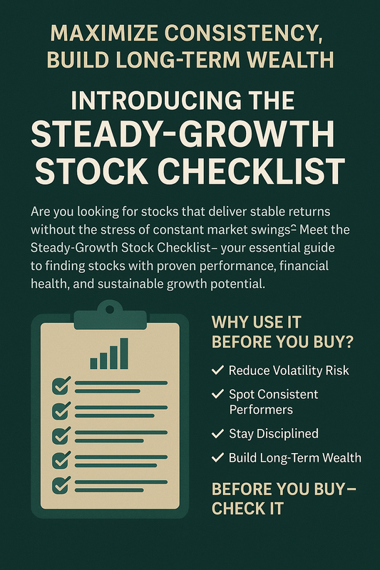 Steady-Growth Stock Checklist
